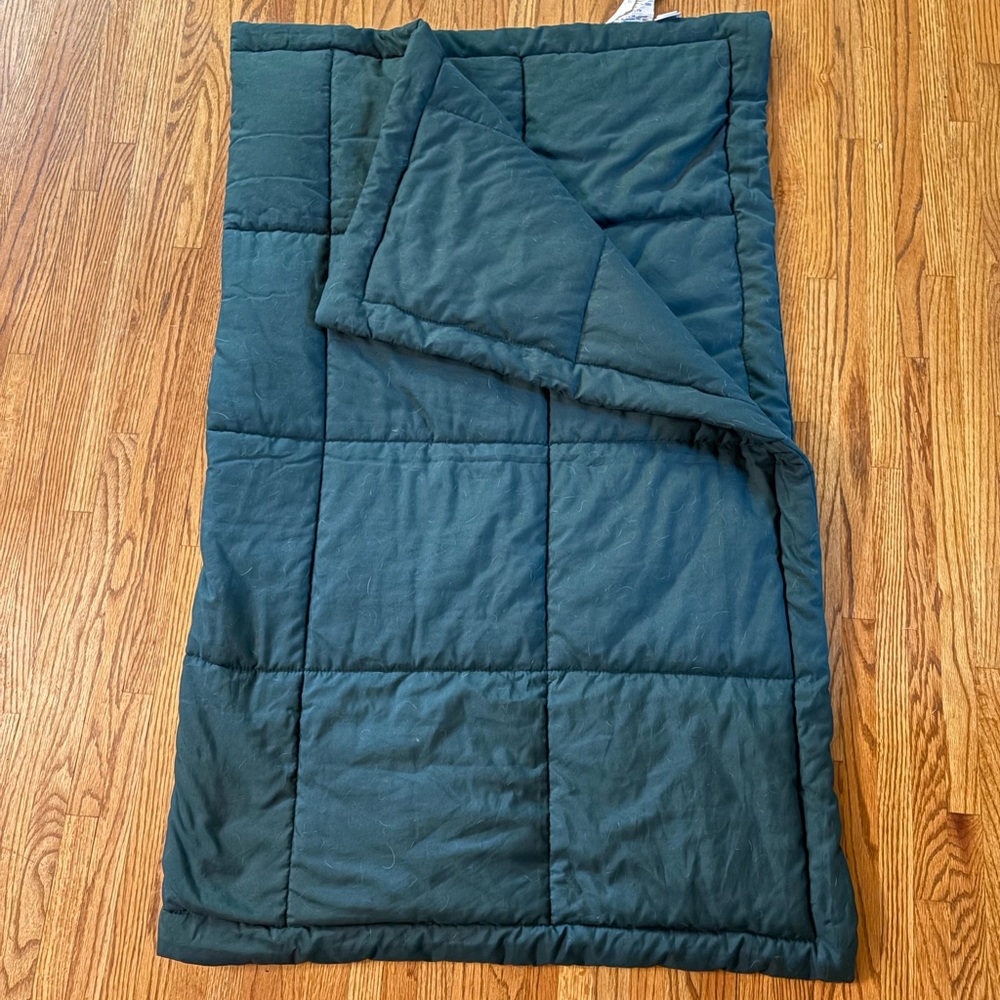 New Target 48x60 Green Polyester Quilt